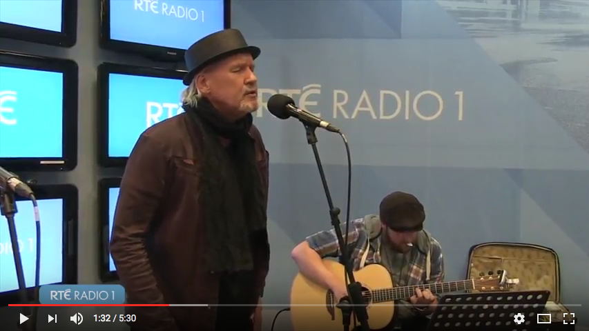 Johnny Logan performing “Forever And A Day” at RTE Radio Ireland