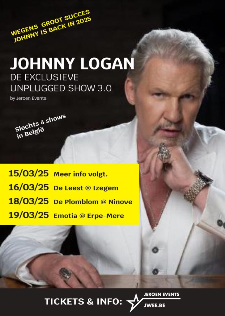 johnny logan tour dates 2023