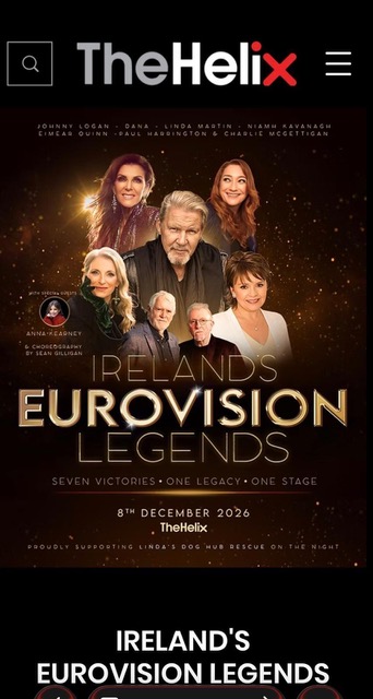 The Helix - IRELAND EUROVISION LEGENDS - 8th December 2026