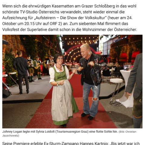 Aufsteirern confession: “I don’t have a traditional costume at all”